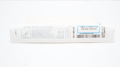 BD 405138 Whitacre Pencil Point Spinal Ndle 25Ga x 3.50inch (x)